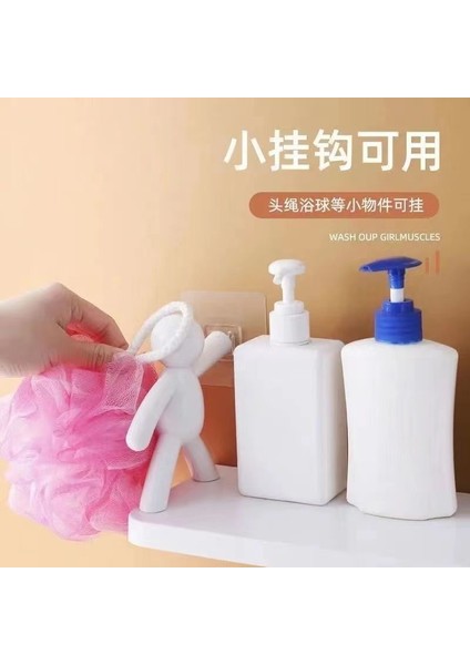 1 Adet Yeşil Banyo Rafları Balkon Mutfak Köşe Rafı Duvara Monte Banyo Sabunluk Mutfak Depolama Rafı Plastik Çivisiz (Yurt Dışından)