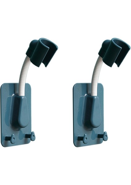 Beyaz 2 Adet 360 Derece Ayarlanabilir Duş Başlığı Braketi Delme Olmayan Duvara Monte Duş Başlığı Braketi Banyo Mavi (Yurt Dışından) fiyatları