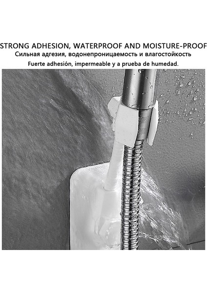 Green-1 Adet 360° Duş Başlığı Tutucu Ayarlanabilir Banyo Duş Braketi Banyo Duş Rayı Tutucu Braketi Kafası Duvara Güçlü Bir Şekilde Sopa (Yurt Dışından) modelleri