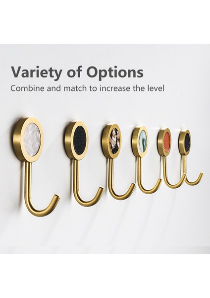 Stil 10 Alüminyum Alaşımlı Kendinden Yapışkanlı Duvar Palto Askılık Portmanto Anahtarlık Raf Havlu Kancaları Giysi Rafı Asma Kancaları Banyo Aksesuarları (Yurt Dışından) fiyatları