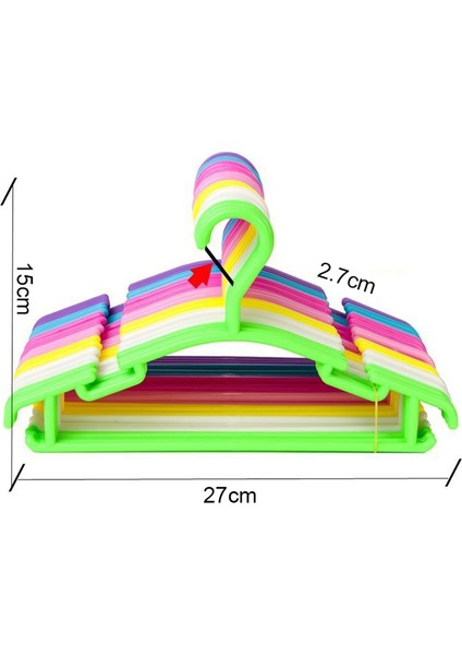 Pembe 10 Adet Plastik Taşınabilir Elbise Askısı Kaymaz Elbise Askısı Etek Çocuk Elbise Standı Renkli Elbise Askısı Bebek Çocuk (Yurt Dışından) fırsatları