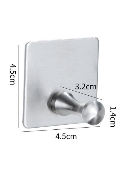 G1 Paslanmaz Çelik Havlu Askısı Banyo Donanım Hiçbir Delme Sopa Kanca Havlu Kancası Banyo Havlu Tutucu Banyo Aksesuarları (Yurt Dışından)