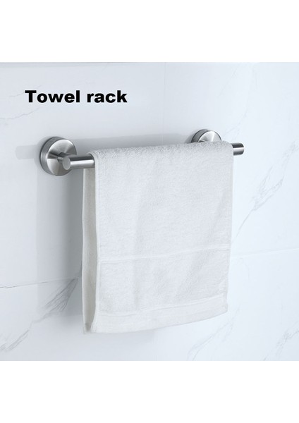Type8 Gümüş Paslanmaz Çelik Banyo Donanım Seti Gümüş Siyah Bornoz Askısı Havlu Rayları Bar Raf Raf Kağıt Tutucu Banyo Aksesuarları V27 (Yurt Dışından) indirimleri