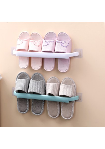 Pembe Kendinden Yapışkanlı Duvara Monte Banyo Havlu Çubuğu Raf Raf Tutucu Tuvalet Rulo Kağıt Asılı Askı Banyo Aksesuarları (Yurt Dışından) indirimleri