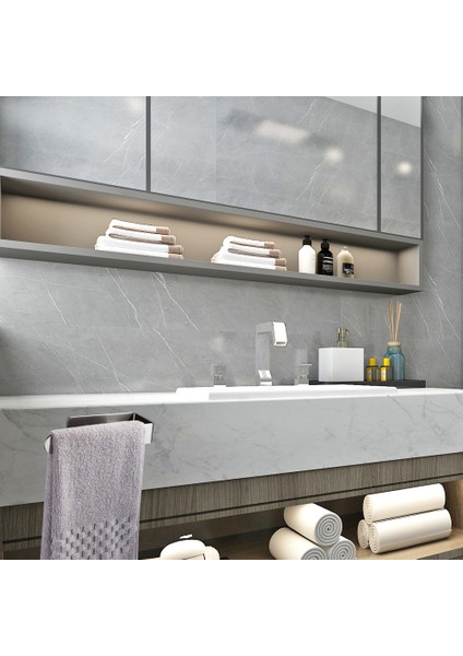 Siyah 37 cm Yumruksuz Banyo Havlu Askısı Kendinden Yapışkanlı Havlu Askısı Mutfak Paslanmaz Çelik Havlu Tutucu Raflar Organizatör Aksesuarları Yeni (Yurt Dışından) indirimleri