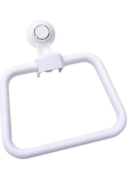 Güçlü Emiş Tabanlı Havlu Halkası ile Beyaz Büyük El Havlusu Tutucu Çoklu Renkler Iyi Ağırlık Kapasitesi (Yurt Dışından)