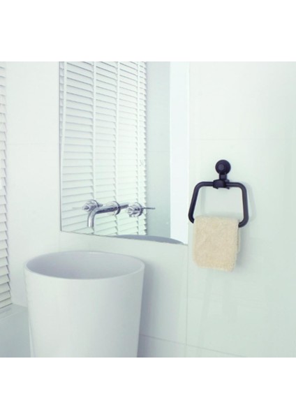 Güçlü Emiş Tabanlı Havlu Halkası ile Beyaz Büyük El Havlusu Tutucu Çoklu Renkler Iyi Ağırlık Kapasitesi (Yurt Dışından) indirimleri