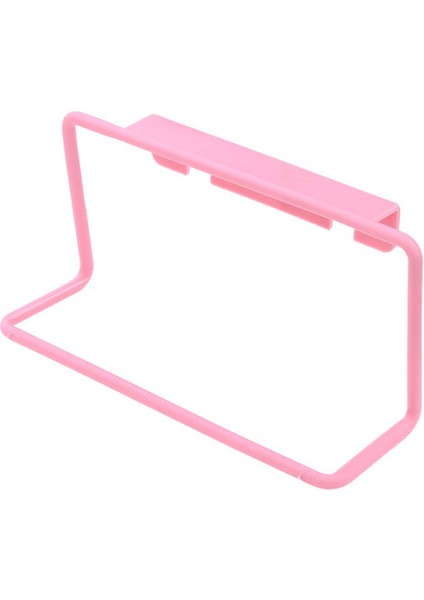Pembe 1 Adet Plastik Asılı Tutucu Çok Fonksiyonlu Havlu Askısı Dolap Dolap Kapı Arka Ev Depolama Organizatör Mutfak Aksesuarları (Yurt Dışından)