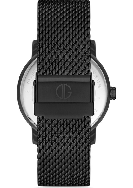 Davıd Guner Siyah Kaplamalı Siyah Kadranlı Erkek Kol Saati DG-8292GC-G2E modelleri