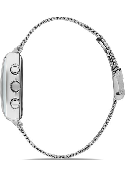 Davıd Guner Gümüş Kaplamalı Siyah Kadranlı Erkek Kol Saati DG-8057GC-A2 fiyatları