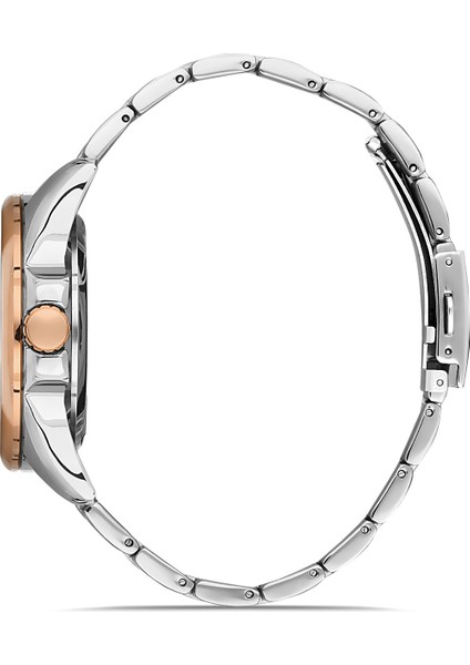 Davıd Guner Rose Beyaz Kaplamalı Kahverengi Kadranlı Erkek Kol Saati DG-8267GA-E6 fiyatları