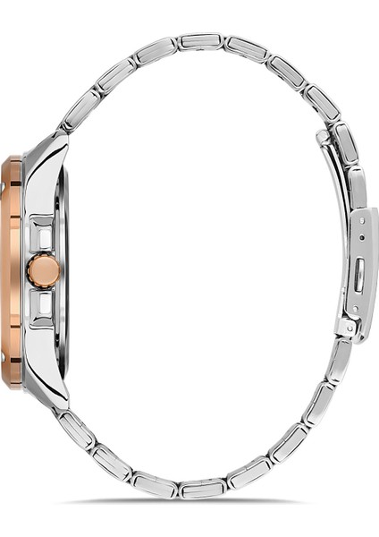 Davıd Guner Rose Beyaz Kaplamalı Siyah Kadranlı Erkek Kol Saati DG-8306GA-E9 fiyatları