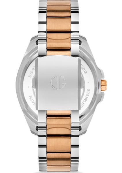 Davıd Guner Rose Beyaz Kaplamalı Siyah Kadranlı Erkek Kol Saati DG-8306GA-E9 modelleri