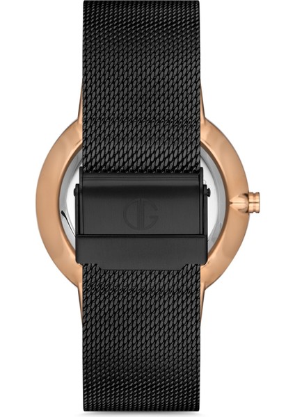 Davıd Guner Rose Siyah Kaplamalı Siyah Kadranlı Erkek Kol Saati DG-8309GC-R2 modelleri