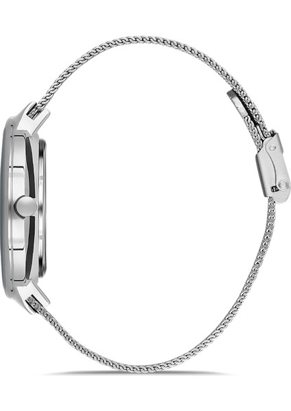 Davıd Guner Gümüş Kaplamalı Beyaz Kadranlı Erkek Kol Saati DG-8309GC-A1 fiyatları