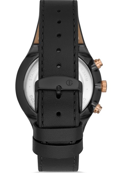Davıd Guner Rose Siyah Kaplamalı Siyah Kadranlı Erkek Kol Saati DG-8265GB-R2R modelleri