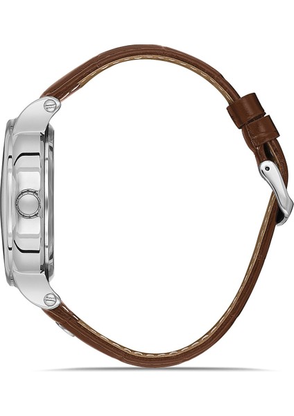 Davıd Guner Gümüş Kaplamalı Beyaz Kadranlı Erkek Kol Saati DG-8232GB-K1 fiyatları