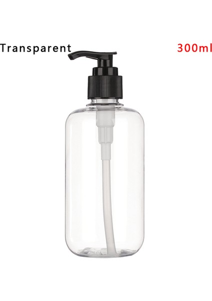 300 ml 100 ML-500 ml Kahverengi Şeffaf El Temizleyici Şişe Sıvı Sabun Şanti Mus Noktaları Şişeleme Şampuan Losyon Duş Jeli Şişeleri (Yurt Dışından)