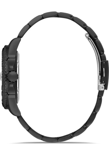 Davıd Guner Siyah Kaplamalı Siyah Kadranlı Erkek Kol Saati DG-8712GA-G2 fiyatları