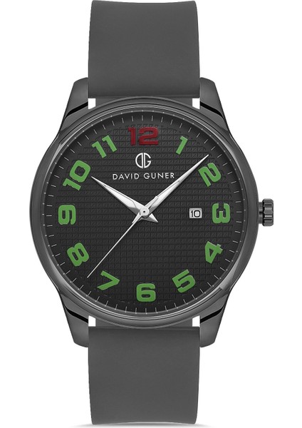 Davıd Guner Gun Kaplamalı Siyah Kadranlı Erkek Kol Saati DG-8689GD-Y2