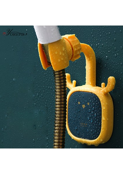 Gri Oyorefd Yaratıcı Ayarlanabilir Banyo Duş Başlığı Tutucu Kanca ile Duvara Monte Duş Başlığı Braketleri Banyo Aksesuarları (Yurt Dışından) fiyatları