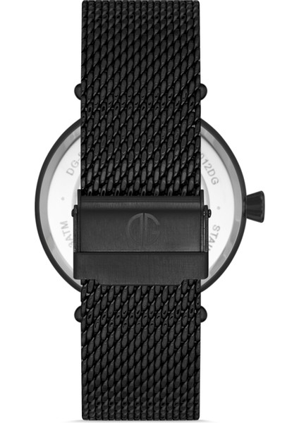 Davıd Guner Siyah Kaplamalı Siyah Kadranlı Erkek Kol Saati DG-8284GC-G2C modelleri