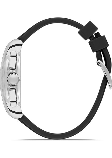 Davıd Guner Gümüş Kaplamalı Siyah Kadranlı Erkek Kol Saati DG-8690GD-J2 fiyatları