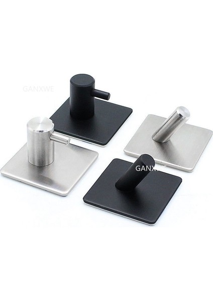 Sliver-1-F-X Ceket Kanca Paslanmaz Çelik Kanca Askı Mutfak Donanım Için SUS304 Siyah Bornoz Kanca Duvar Kanca Havlu Kanca Banyo Için Paslanmaz Çelik (Yurt Dışından) fiyatları