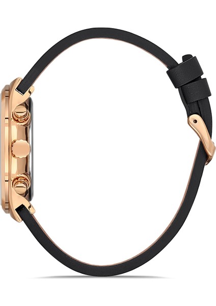 Davıd Guner Rose Kaplamalı Siyah Kadranlı Erkek Kol Saati DG-8265GB-R2 fiyatları