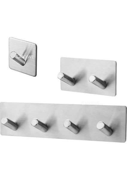 Sliver-1-F-X Ceket Kanca Paslanmaz Çelik Kanca Askı Mutfak Donanım Için SUS304 Siyah Bornoz Kanca Duvar Kanca Havlu Kanca Banyo Için Paslanmaz Çelik (Yurt Dışından) indirimleri