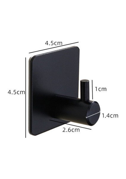 A6239ALÜMINYUM 50 Ula Bornoz Ceket Kanca Duvar Kancaları Banyo Için Havlu Kanca 304 Paslanmaz Çelik Ceket Kanca Paslanmaz Kanca Askı Banyo Armatürü (Yurt Dışından)