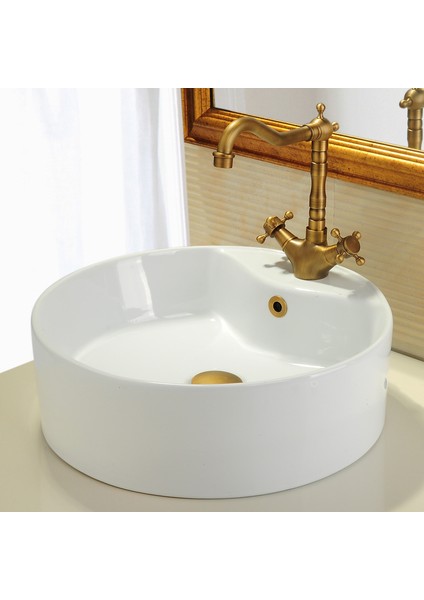 Antika 50 Banyo Parçaları Havza Musluk Lavabo Taşma Kapağı Pirinç Altın Altı Metrelik Halka Banyo Ürün Havzası Düzenli Ekleme Değiştirme (Yurt Dışından) modelleri