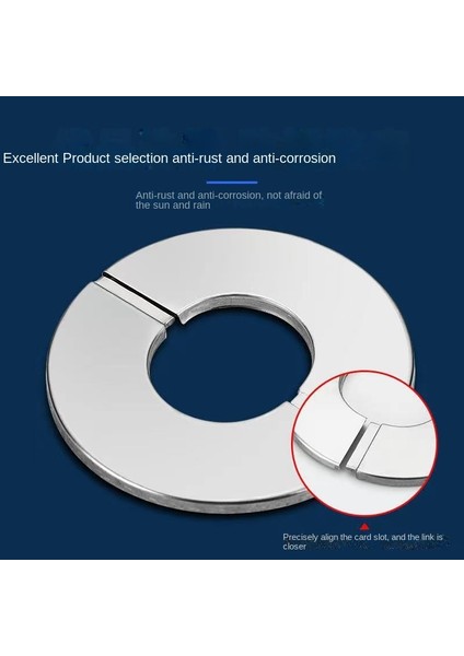 140X81MM 50 1 Adet Kendinden Yapışkanlı Paslanmaz Çelik Musluk Dekoratif Kapak Üçgen Vana Duvar Deliği Krom Kaplama Banyo Su Borusu Aksesuarları (Yurt Dışından) fırsatları