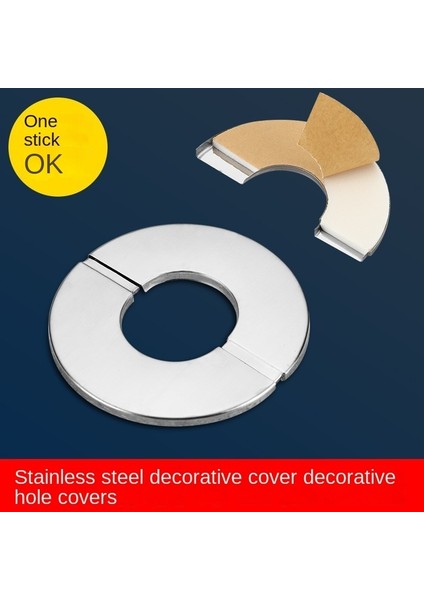 140X81MM 50 1 Adet Kendinden Yapışkanlı Paslanmaz Çelik Musluk Dekoratif Kapak Üçgen Vana Duvar Deliği Krom Kaplama Banyo Su Borusu Aksesuarları (Yurt Dışından) indirimleri