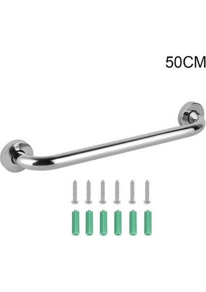 50 cm 367D Havlu Askısı Paslanmaz Çelik Tutunma Çubukları Banyo Yaşlı Güvenliği Yardımcı Banyo Kolu (Yurt Dışından)