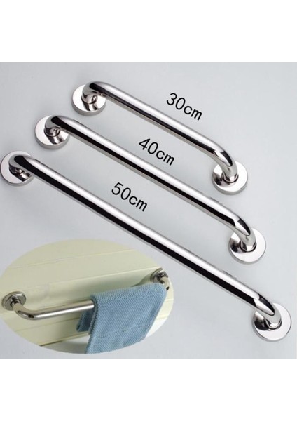 1 Adet 400MM 1/2 Adet 300/400/500MM Banyo Küveti Tuvalet Küpeşte Banyo Tutamağı Paslanmaz Çelik Duş Güvenlik Destek Kolu Havlu Askısı (Yurt Dışından)