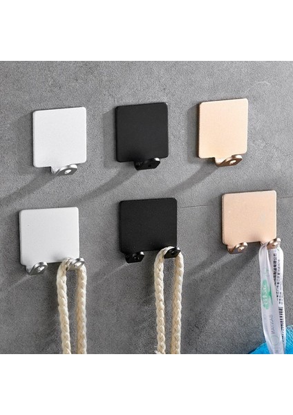 Şampanya Gold2 50 Tek Kanca Banyo Duvar Çıkartmaları Asılı Wc Aksesuarları Tuvalet Askısı Banyo Havlusu Rafları Depolama Organizatör Donanım Seti Gümüş (Yurt Dışından) modelleri