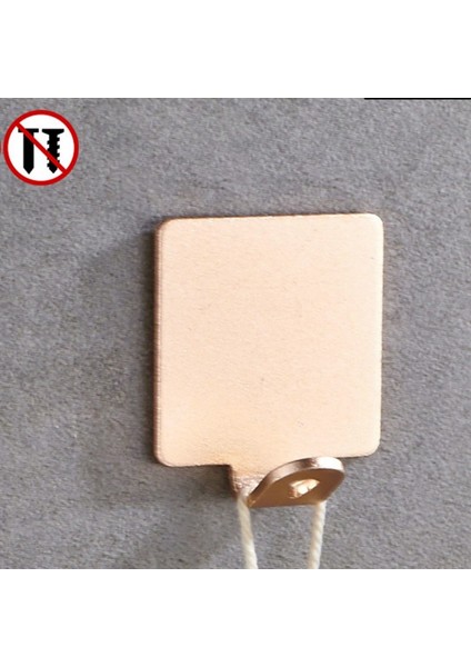 Şampanya Gold2 50 Tek Kanca Banyo Duvar Çıkartmaları Asılı Wc Aksesuarları Tuvalet Askısı Banyo Havlusu Rafları Depolama Organizatör Donanım Seti Gümüş (Yurt Dışından) indirimleri