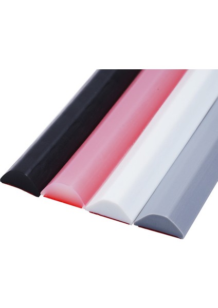 Siyah 80CM 50 30/50/80/100CM Banyo Su Tutma Şeridi Zemin Tutma Su Bariyeri Şeridi Kuru Islak Ayırma Silikon Conta Şeridi (Yurt Dışından) fiyatları