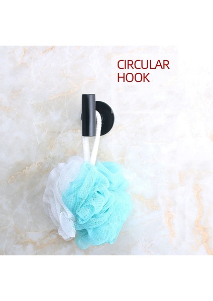 Stil 6 50 Siyah Robe Kanca Duvar Kanca Havlu Kanca Banyo Paslanmaz Çelik Ceket Askısı Paslanmaz Kanca Askı Banyo Aksesuarları (Yurt Dışından) fırsatları