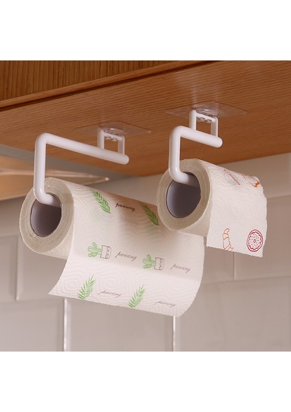 B2 Gri Kağıt Rulo Tutucu Havlu Askısı Ev Depolama Tuvalet Banyo Depolama Rafı Asılı Raf Mutfak Doku Aksesuarı Duvar Standı Askı (Yurt Dışından) fiyatları