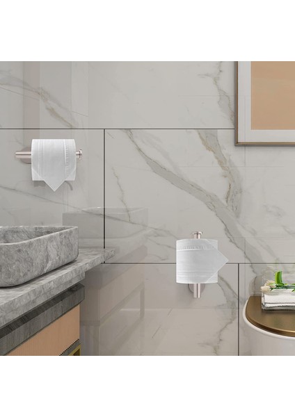 Altın Yapışkanlı Tuvalet Rulo Kağıt Tutucu Organizatör Duvara Montaj Depolama Standı Mutfak Banyo Hiçbir Matkap Doku Havluluk Paslanmaz (Yurt Dışından) indirimleri