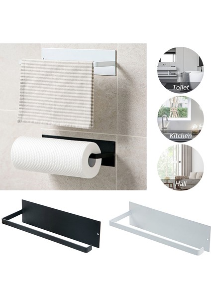 B Sıcak Paslanmaz Çelik Kağıt Havluluk Raf Tuvalet Mutfak Rulo Kağıt Tutucu Kendinden Yapışkanlı Mutfak Klozet Aksesuarları (Yurt Dışından) fırsatları