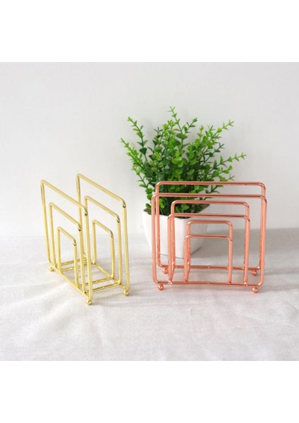 Gül Altın Ayakta Tutucu Doku Tutucu Elektroliz Çok Fonksiyonlu Demir Kare Kağıt Peçete Ev Tedarik (Yurt Dışından) fırsatları