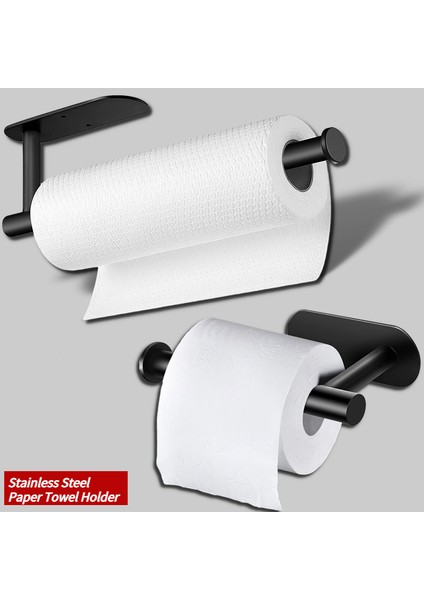 Altın Yapışkanlı Kağıt Havluluk Tuvalet Rulo Kağıt Tutucu Banyo Yumruksuz Rulo Kağıt Tutucu Paslanmaz Çelik Siyah Altın Rulo Raf (Yurt Dışından) fiyatları