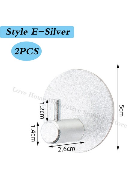 E-Kanca Gümüş Uzatma Tuvalet Kendinden Yapışkanlı Kağıt Tutucu Paslanmaz Çelik Havluluk Lif Bar Rulo Doku Rafı Mutfak Banyo Aksesuarı (Yurt Dışından)