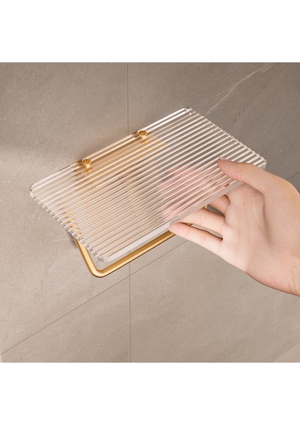 Tek Altın Zarif Wc Kağıt Tutucu Raflı Banyo Tuvalet Havlusu Telefon Tutucu Duvara Monte Havlu Askısı Doku Kutuları Siyah Altın (Yurt Dışından) modelleri