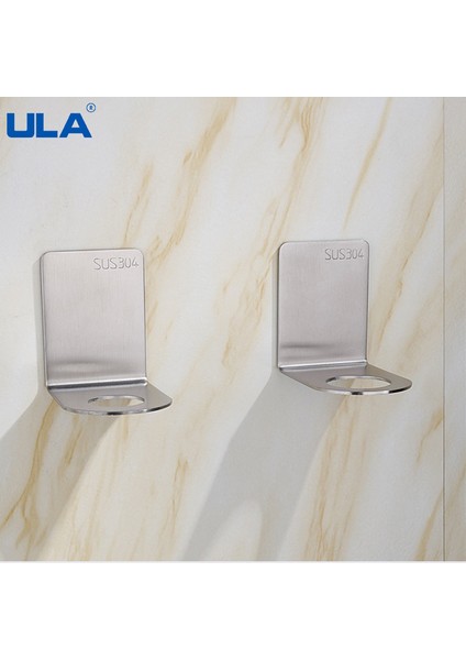 A61521N Ula Paslanmaz Çelik Duvara Montaj Sabun Duş Jeli Dağıtıcı Şişe Tutucu Kanca Asılı Askı Raf Banyo Mutfak Düzenleyici (Yurt Dışından)