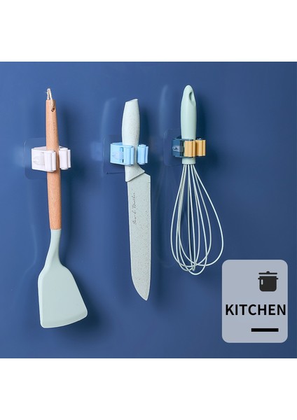 Stil 7 Yapışkanlı Çok Amaçlı Kanca Duvara Monte Paspas Organizatör Tutucu Rackbrush Süpürge Askı Kancası Mutfak Banyo Güçlü Aksesuarlar (Yurt Dışından) fırsatları