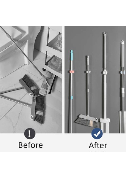 Stil 7 Yapışkanlı Çok Amaçlı Kanca Duvara Monte Paspas Organizatör Tutucu Rackbrush Süpürge Askı Kancası Mutfak Banyo Güçlü Aksesuarlar (Yurt Dışından) indirimleri
